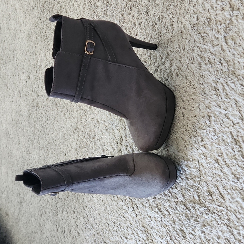 H&M Grey Booties